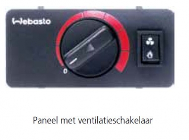 Webasto Air Top 2000 STC. Diesel. 12 Volt. Marine with rotating switch